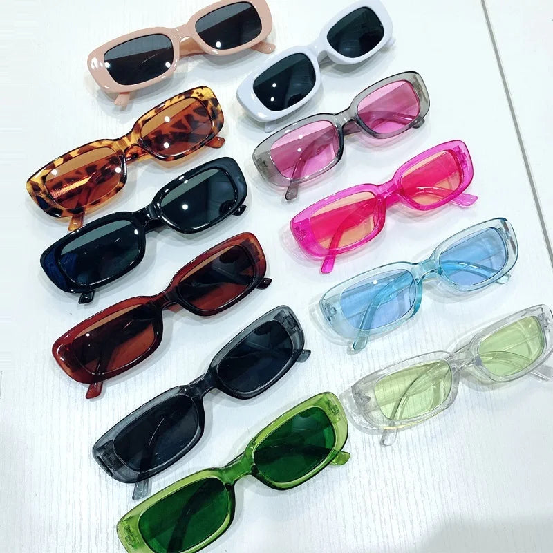 Fashion Rectangle Sunglasses For Women