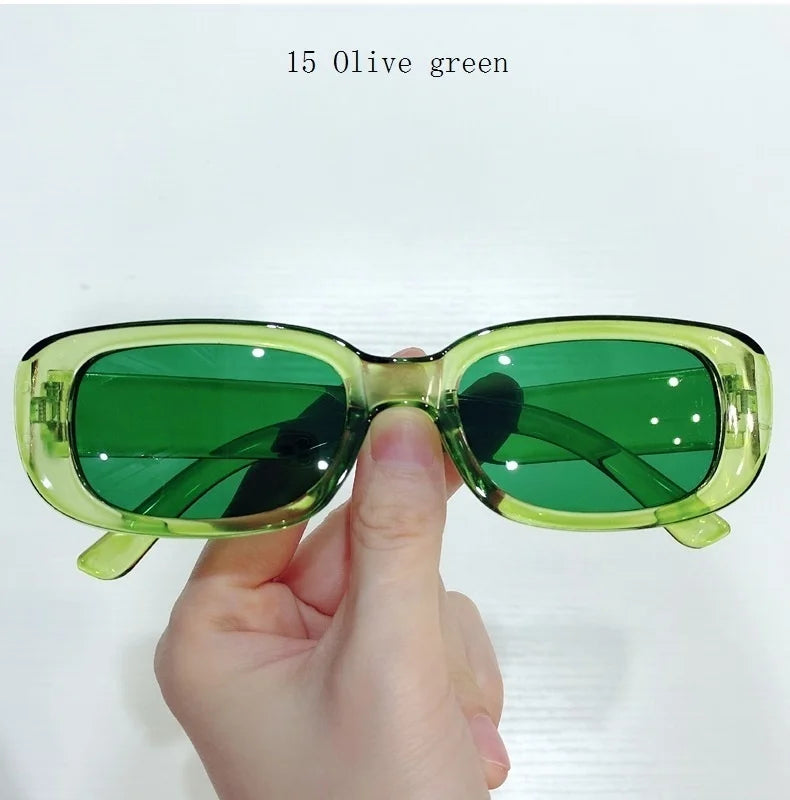 Fashion Rectangle Sunglasses For Women