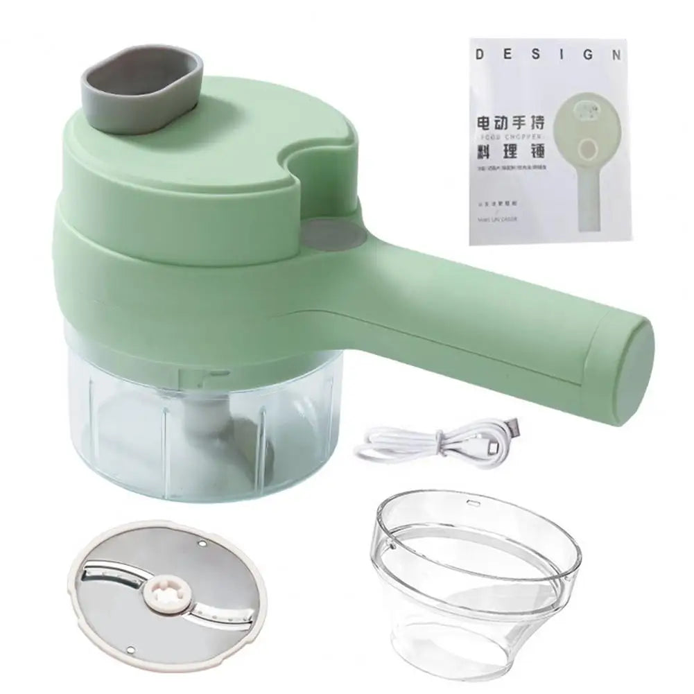 Garlic Grinder & Food processor With Handle Good Gripi