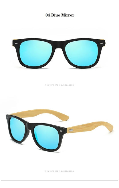 Classic Wooden Sunglasses For  Unisex