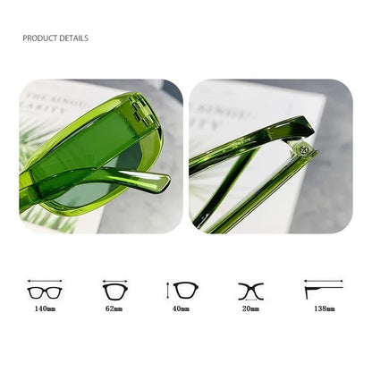 Fashion Rectangle Sunglasses For Women