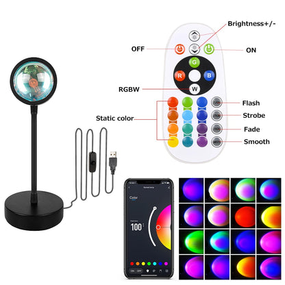 Smart Sunset Lamp