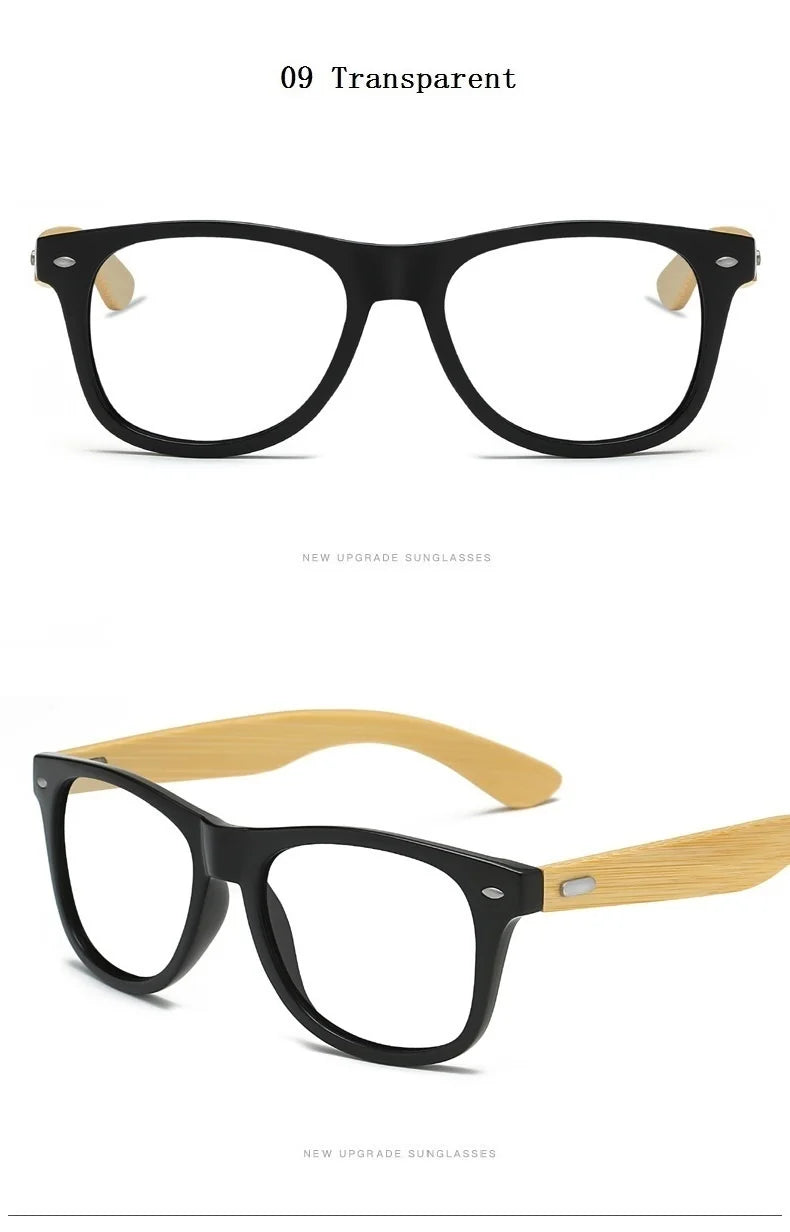 Classic Wooden Sunglasses For  Unisex