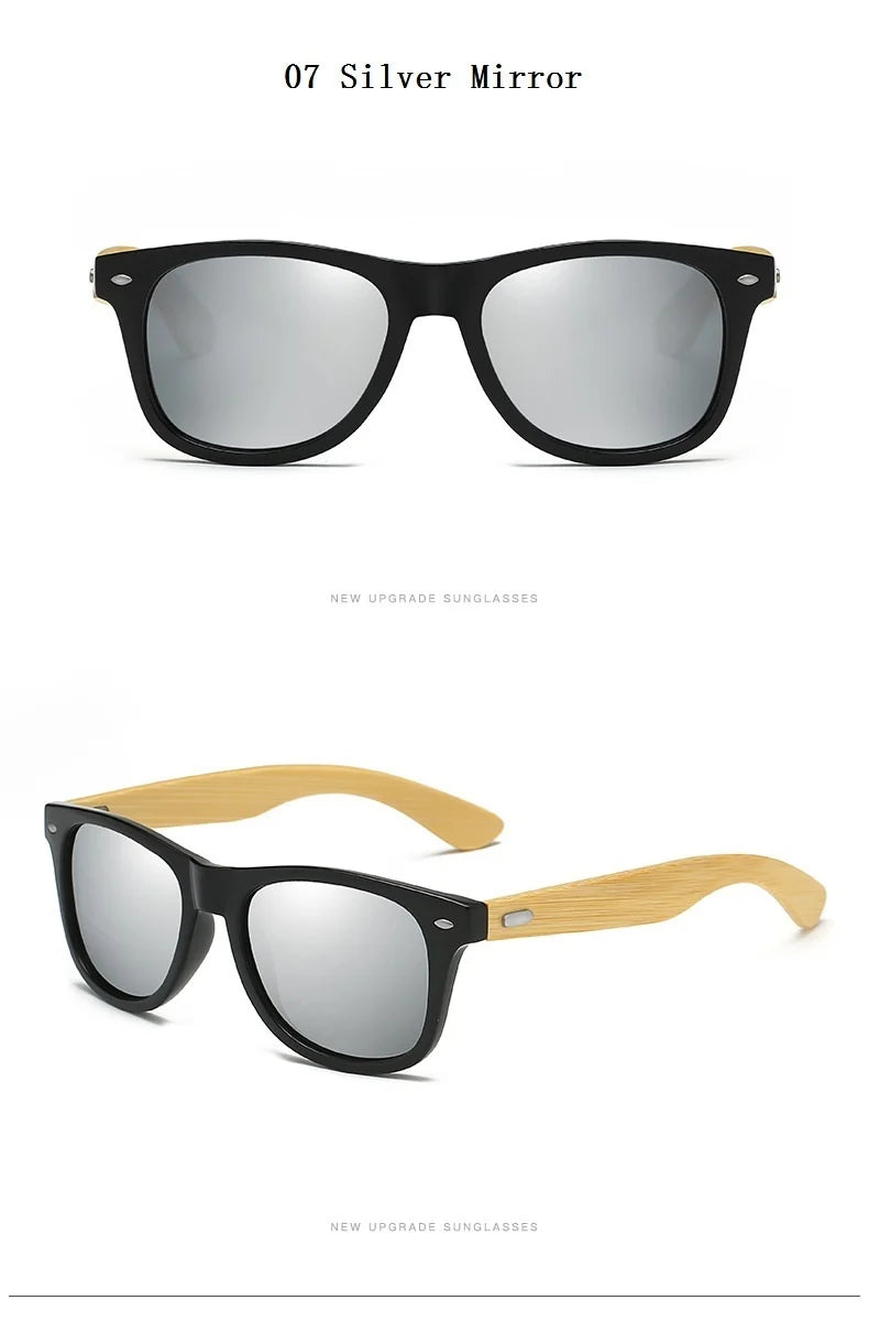 Classic Wooden Sunglasses For  Unisex